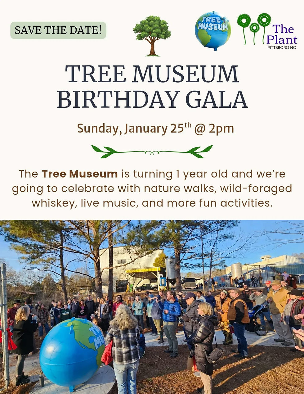 Tree Museum Birthday Gala & Whiskey Release