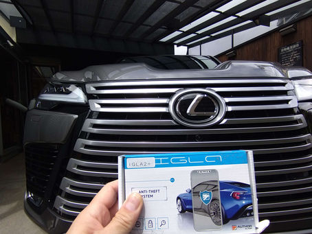 レクサス LX600 定番のIGLA2＋とステンレススキャナーをインストール