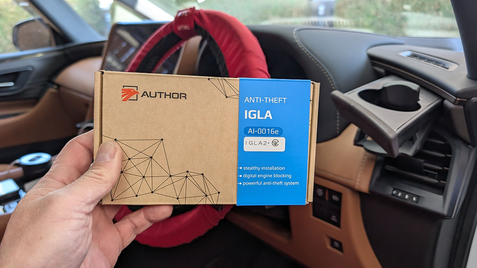 【オーサーアラーム】ヴェルファイアにIGLA2+とステンレススキャナー!!!