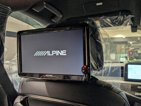 レクサスLS500hに後席モニター＆地デジ取付｜ディーラー様ご依頼の高品質施工（杉並区）