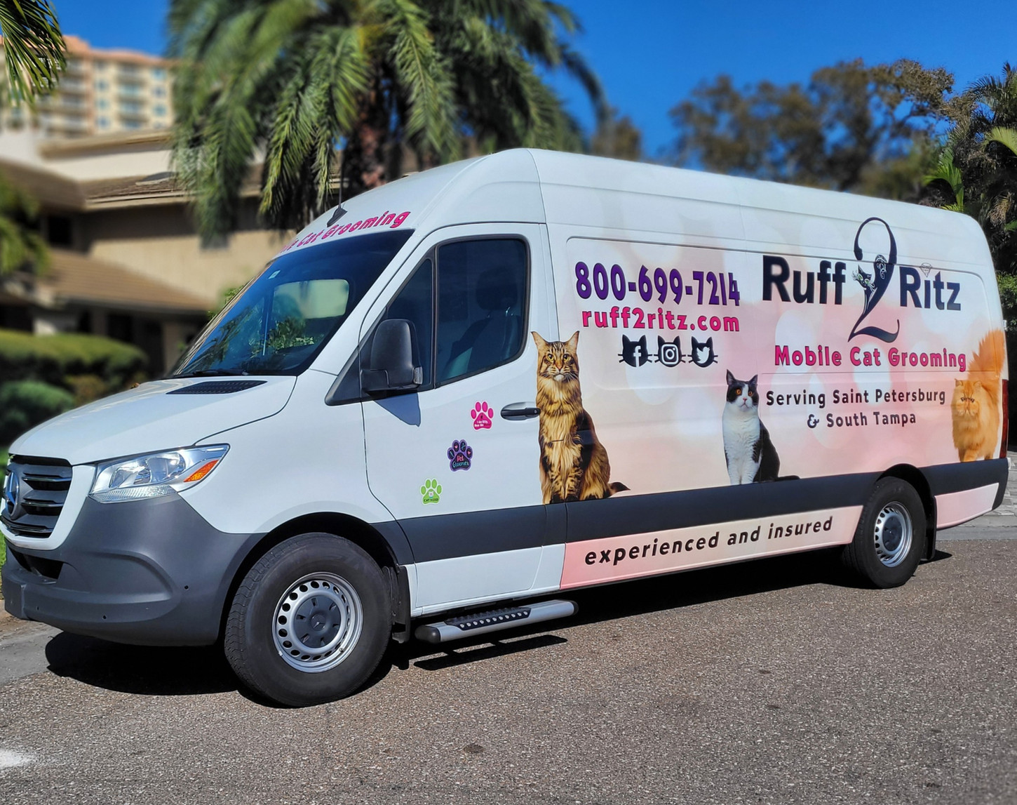 HOME Ruff2Ritz Mobile Cat Grooming