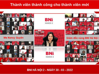 Chương trình Thành viên thành công (MSP – Member Success Program) cho thành viên mới – BNI Hanoi 2