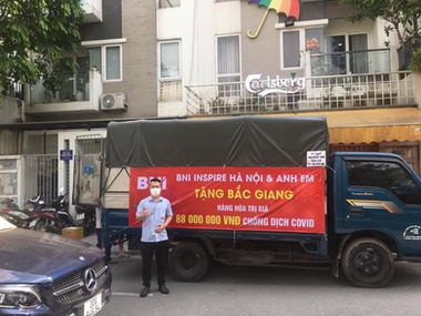 Chương trình Từ thiện ủng hộ Bắc Giang của BNI Inspire Chapter - ngày 29.05.2021.