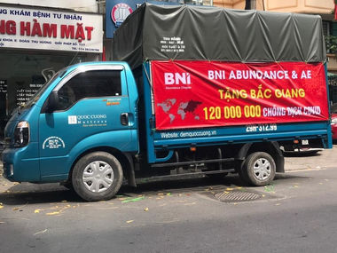 Chương trình từ thiện ủng hộ nhân dân vùng dịch tại Tỉnh Bắc Giang - BNI Abundance Chapter