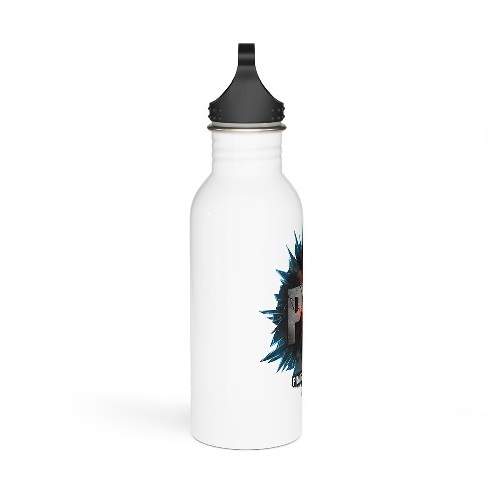 Thumbnail: PTL "Praise The Lord" Stainless Steel Water Bottle — Inspirational Faith Tumbler