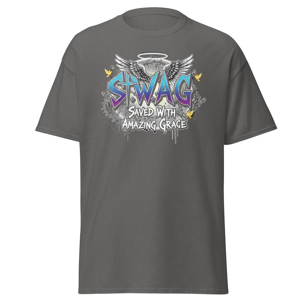 Thumbnail: SWAG – Saved With Amazing Grace Unisex classic tee