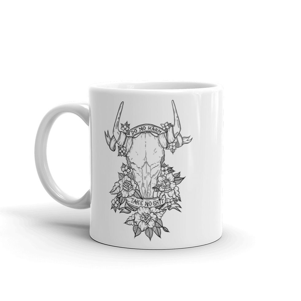 Thumbnail: Do No Harm, Take No Shit Mug