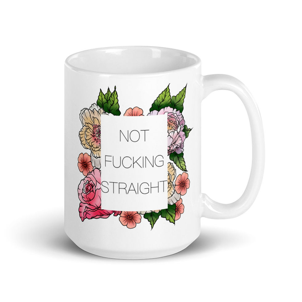 Thumbnail: Not Fucking Straight Mug