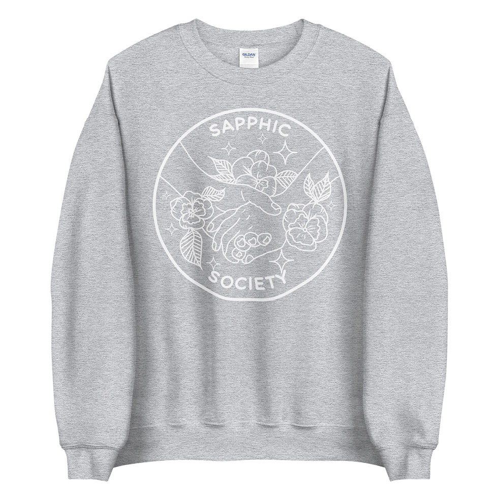 Thumbnail: Sapphic Society Crew Neck Sweater