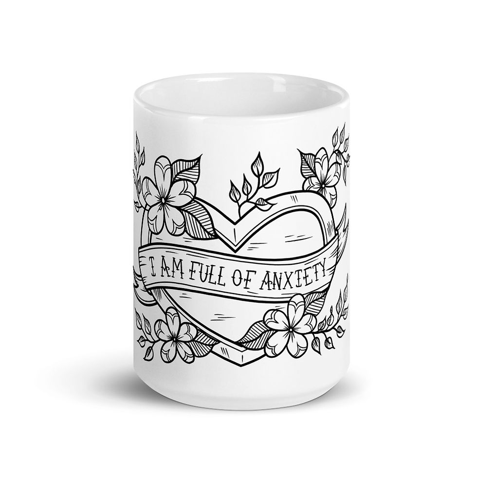 Thumbnail: I am Full of Anxiety Mug