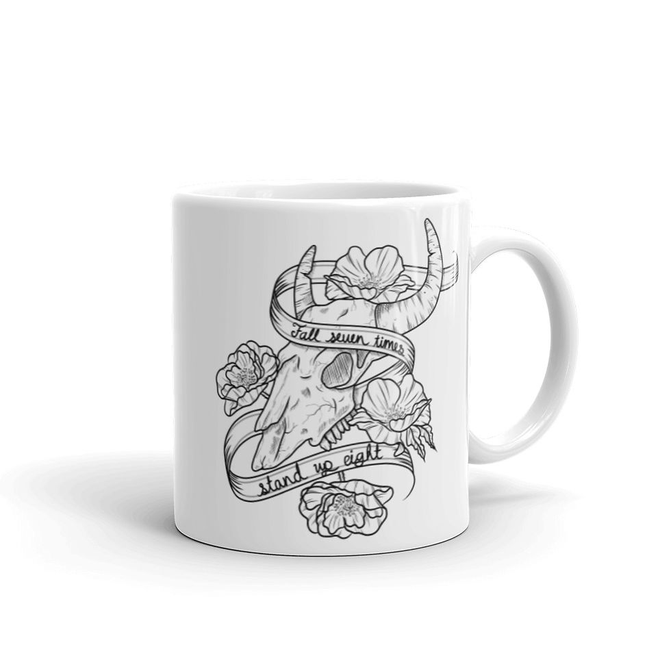 Thumbnail: Fall 7 Times, Stand Up 8 Mug
