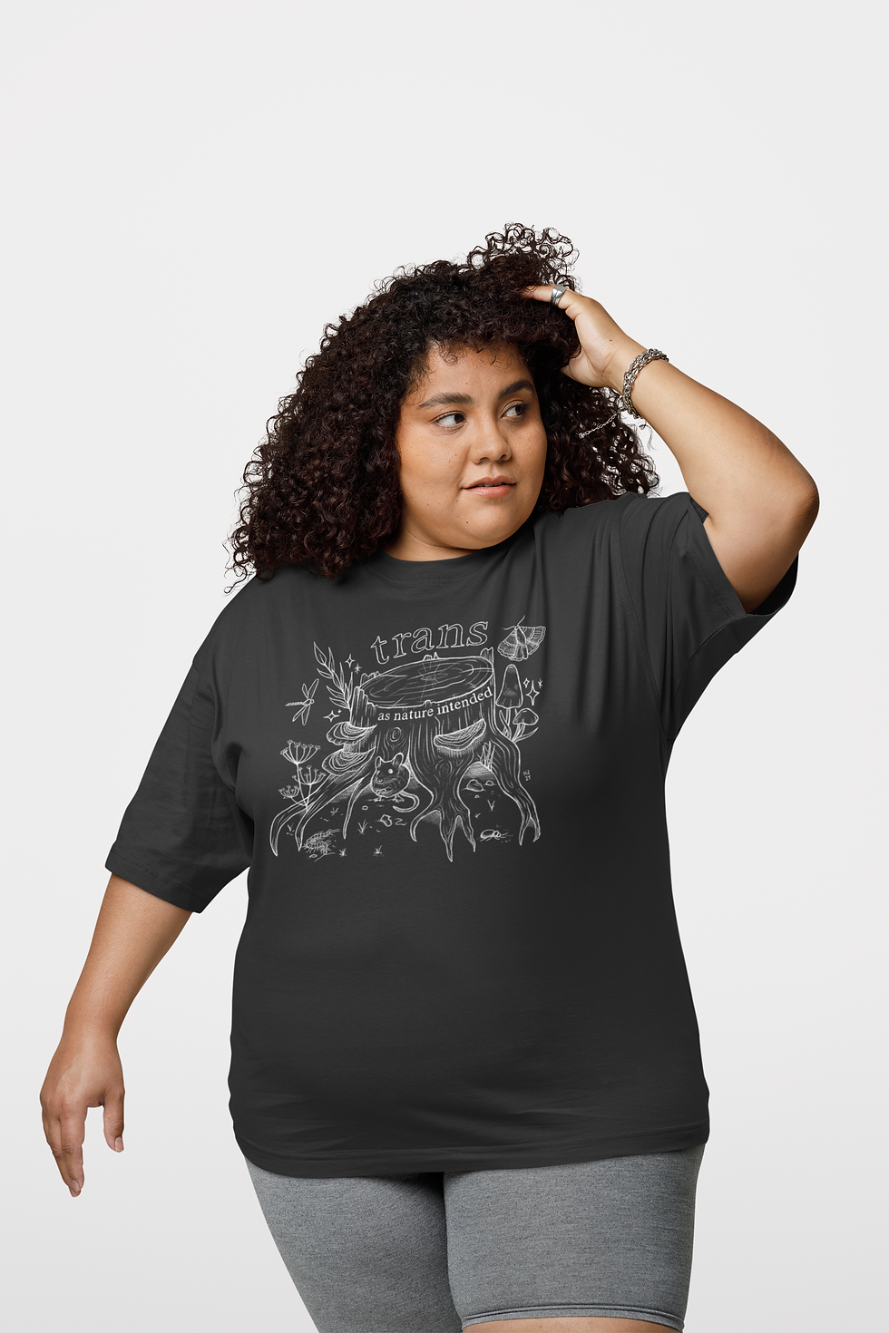 Thumbnail: Trans as Nature Intended Oversized Tee