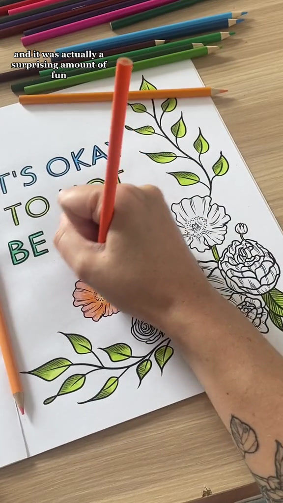 Thumbnail: Growing Your Garden: A Colouring Book for Self-Care