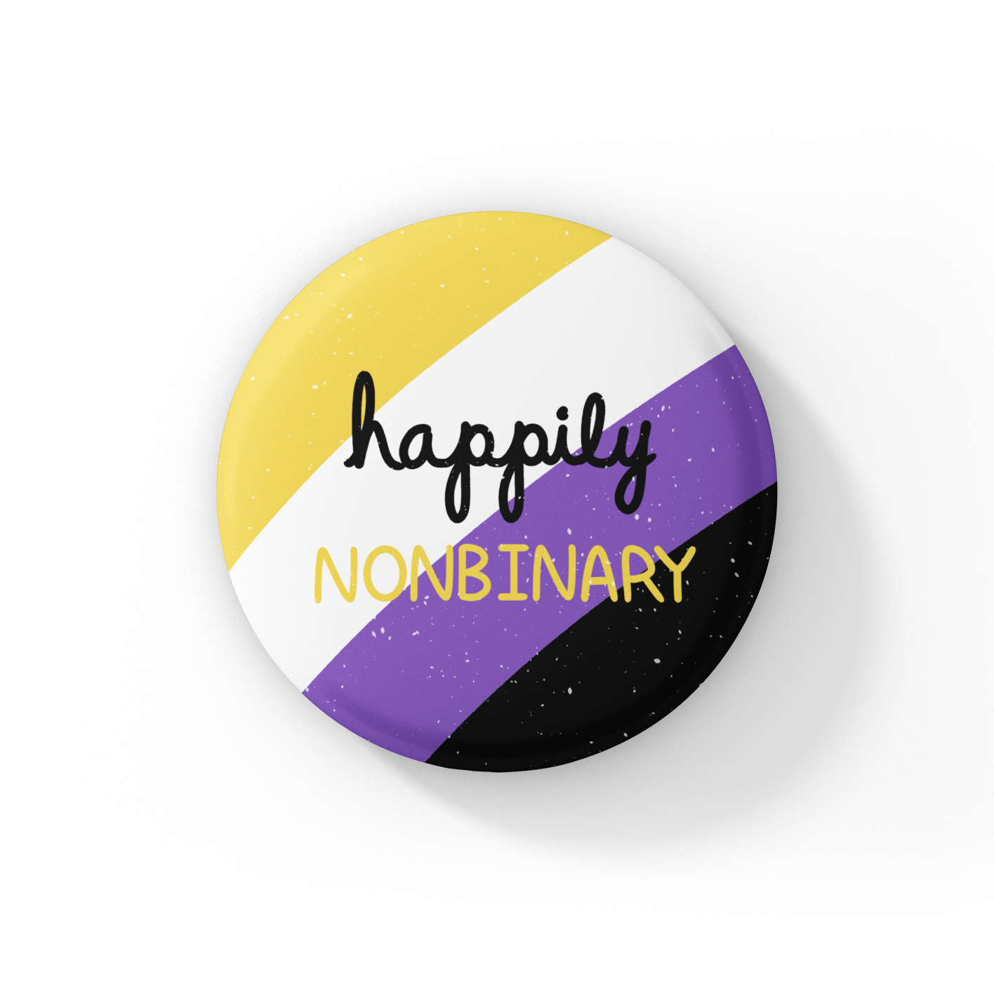 Happily Nonbinary Button