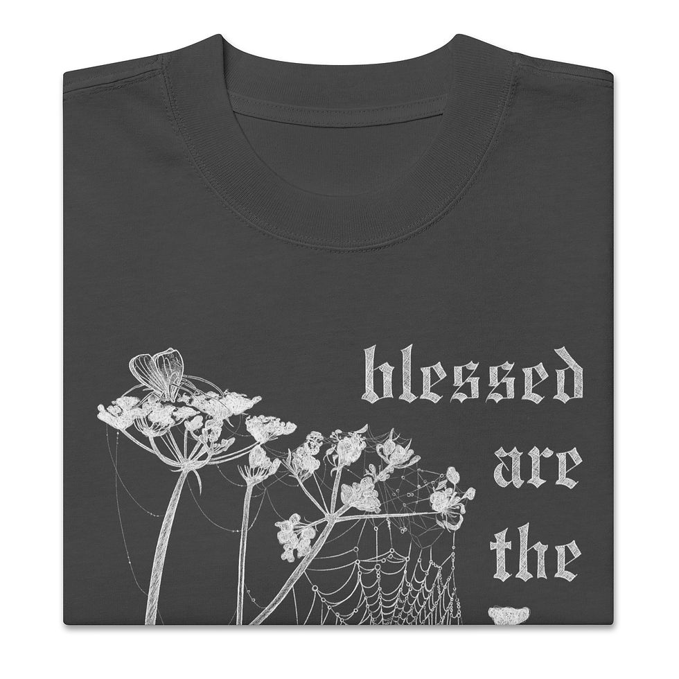 Thumbnail: Blessed are the Shapeshifters Oversized Tee