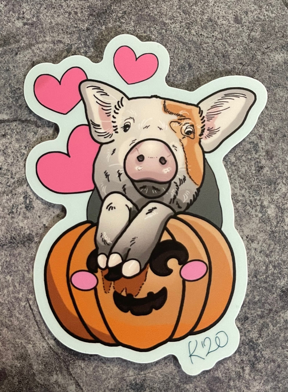 Pumpkin Sticker