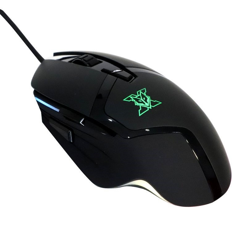 Thumbnail: OPTICAL MOUSE NUBWO-X MEDUSA X54 (BLACK) เม้าส์สำหรับเล่นเกม ประกัน 2Y