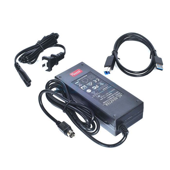 Thumbnail: Docking ORICO 2.5/3.5'' SATA 4Bay 6648US3-C (Black) ด๊อกกิ้งฮาร์ดดิสก์ ประกัน 2Y