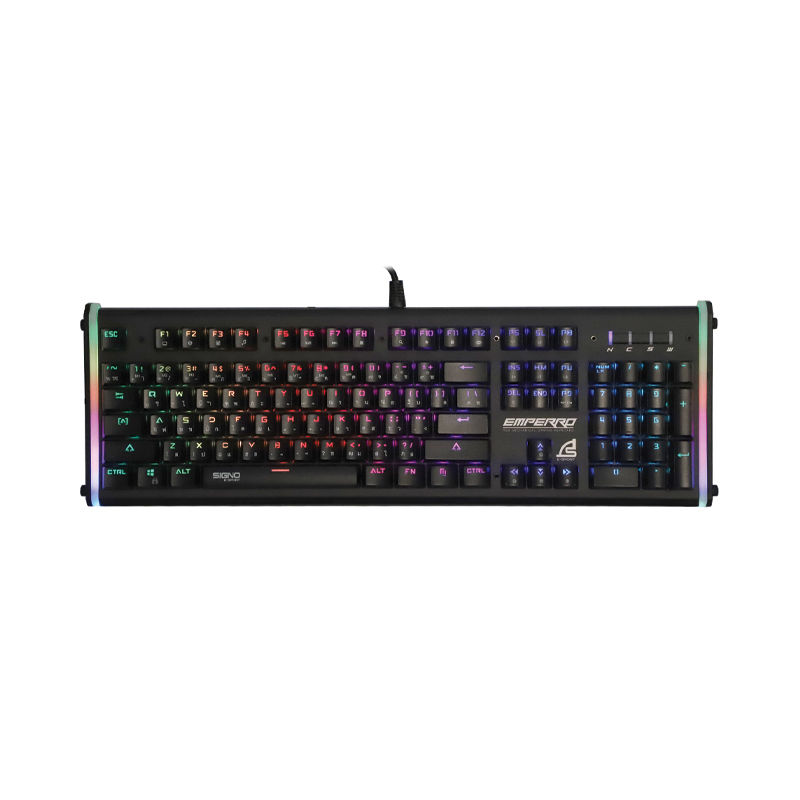 Thumbnail: KEYBOARD SIGNO E-SPORT KB-770 EMPERRO (BLUE-SWITCH)