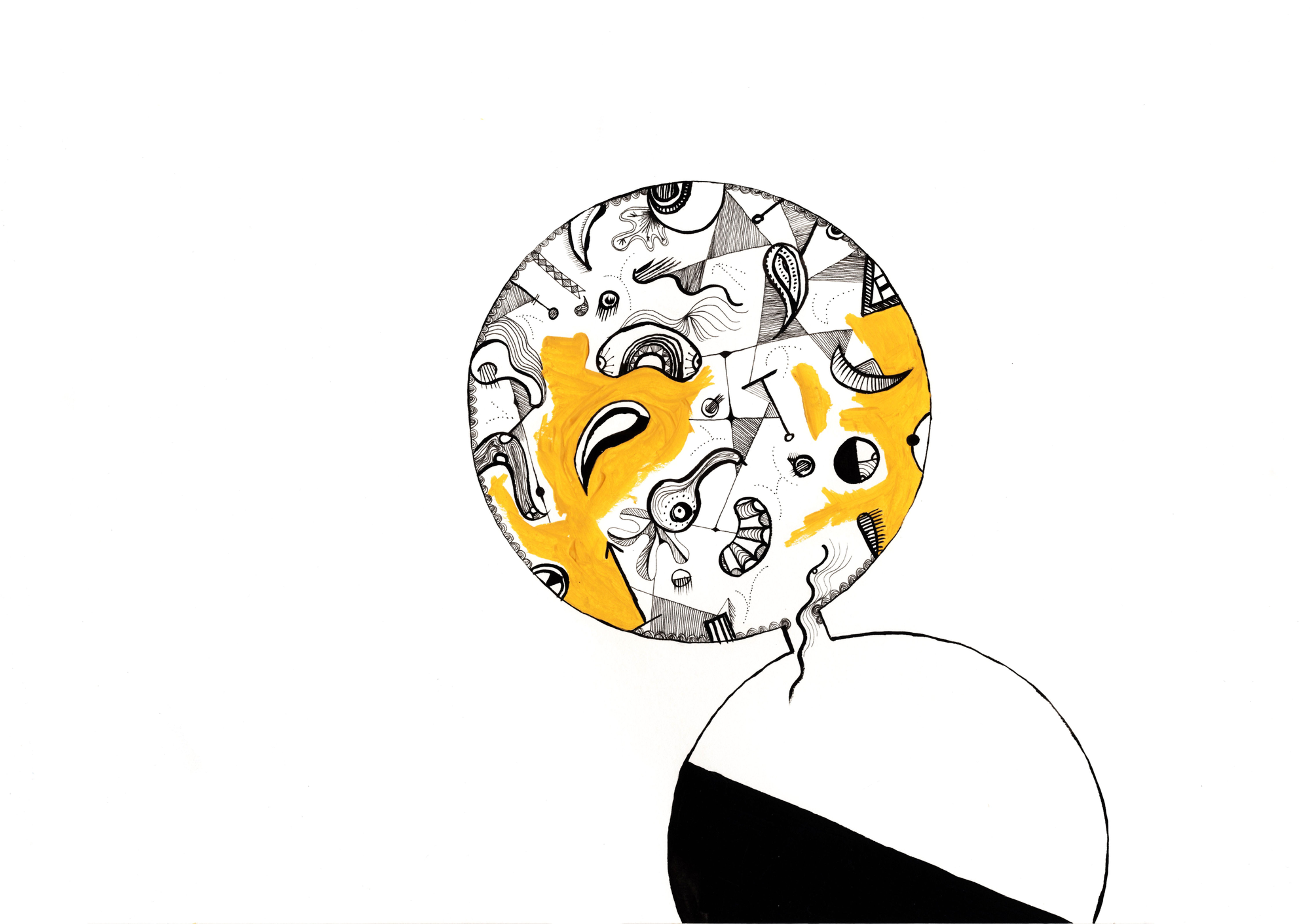 Hourglass A3 Print