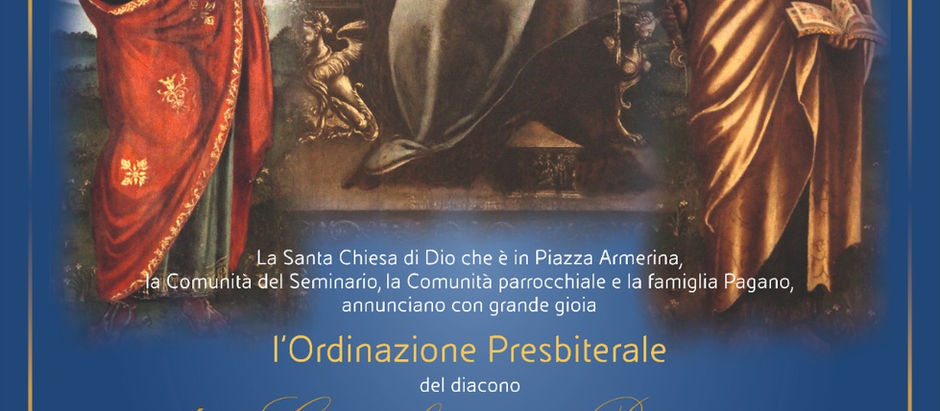 Ordinazione Presbiterale di don Gianfranco Pagano