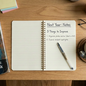 What to Change Before Starting Next Year’s Yearbook