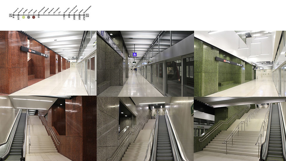 L9 - Subway Stations, Barcelona, Spain