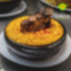 Garbanzos c/ Costillar o pulpa al horno