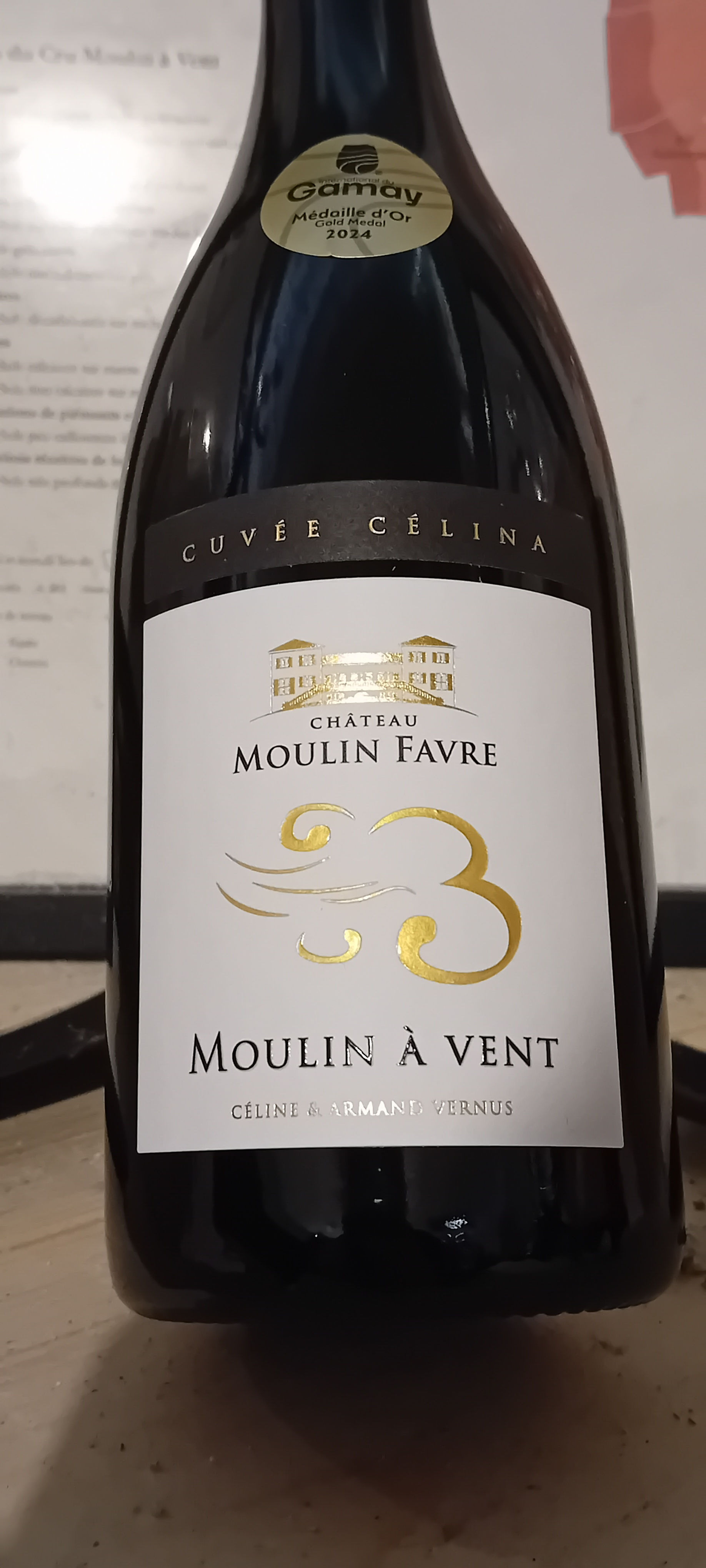 AOP Moulin à Vent "Cuvée Célina" 2023