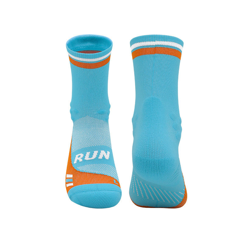 Miniatura: Running Compression Socks Crew Marathon Sport Sock For Man Woman Adult Teenager