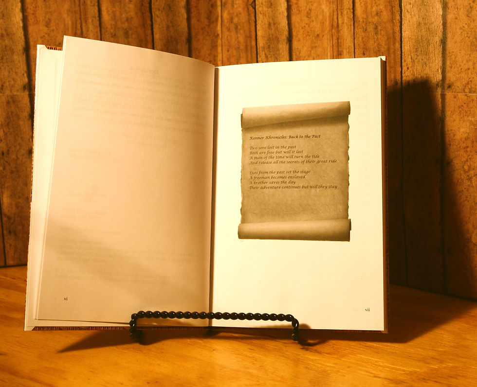 Thumbnail: Konner Khronicles: Back to the Past, hardback