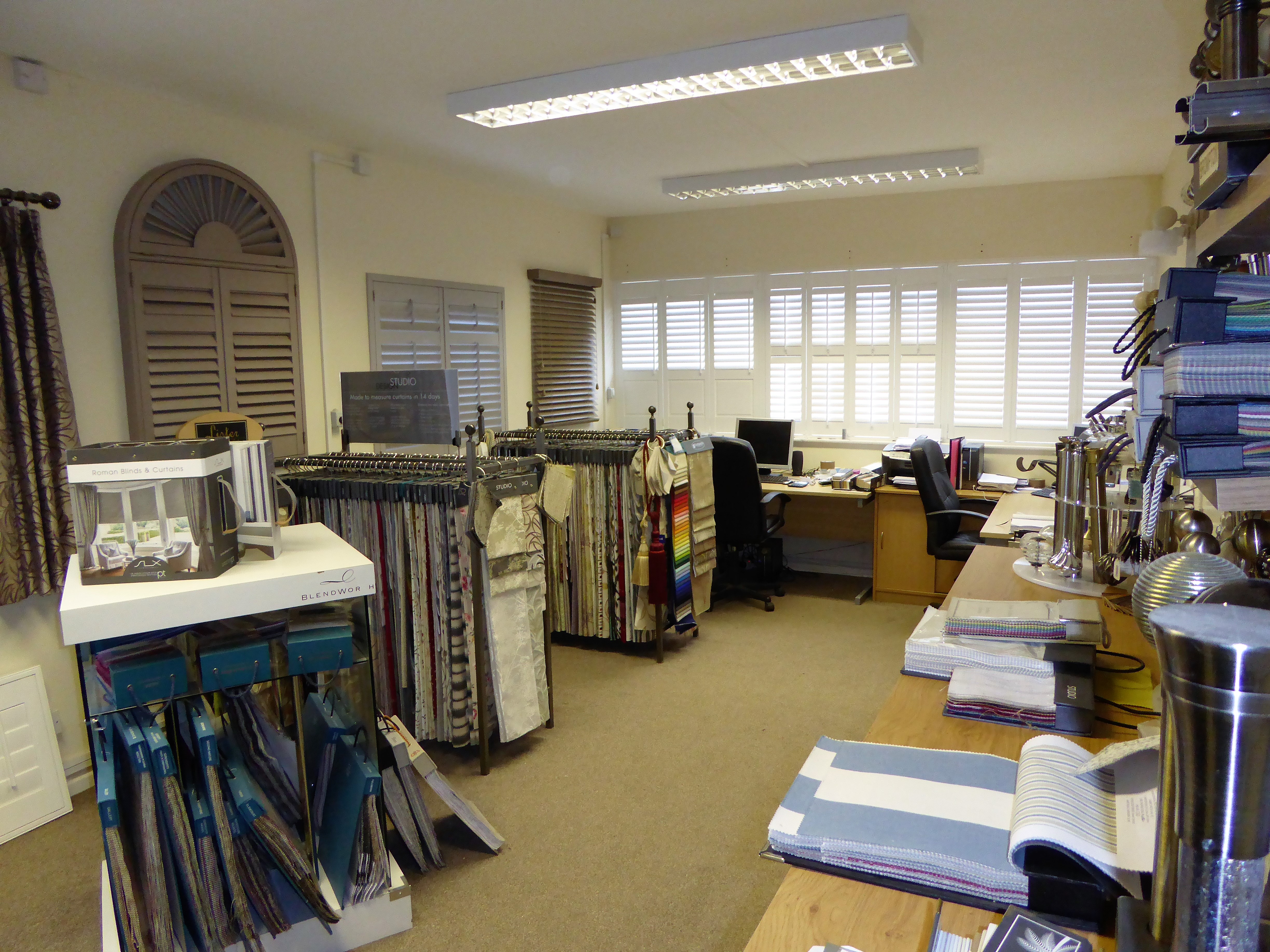 Factory Showroom Kidderminster Oasis Blinds and Shutters