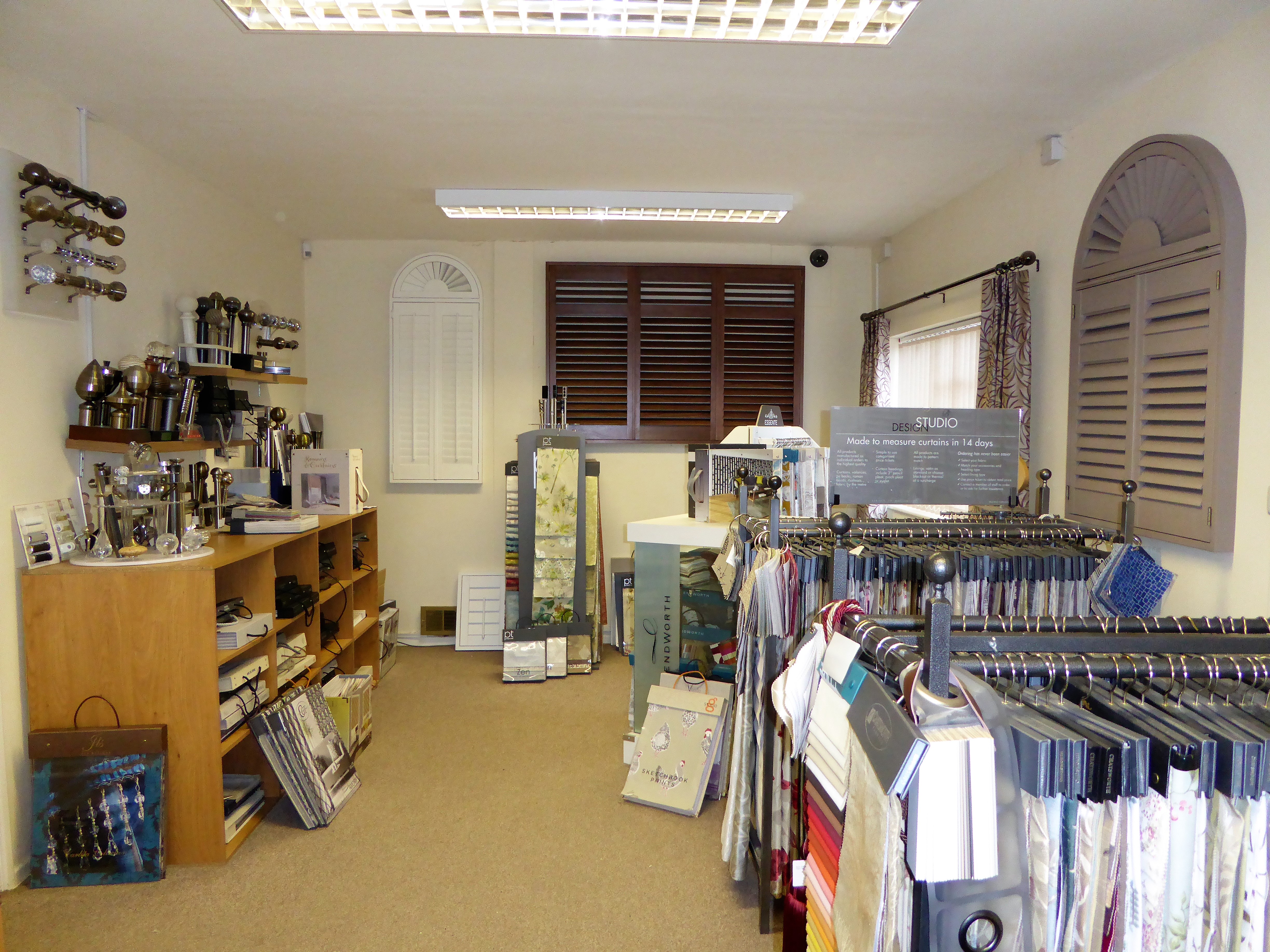 Factory Showroom Kidderminster Oasis Blinds and Shutters