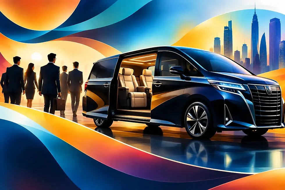 豪華商務七人車乘坐評比:企業高管接待的實務選車準則