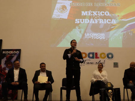 Leyendas del futbol se reunirán en el partido México vs. Sudáfrica