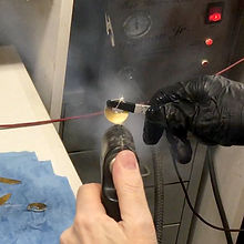 Steam Cleaning a pendant
