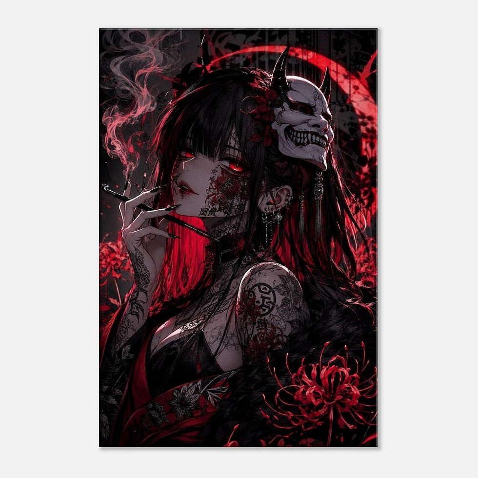 Thumbnail: The Crimson Hannya's Smile