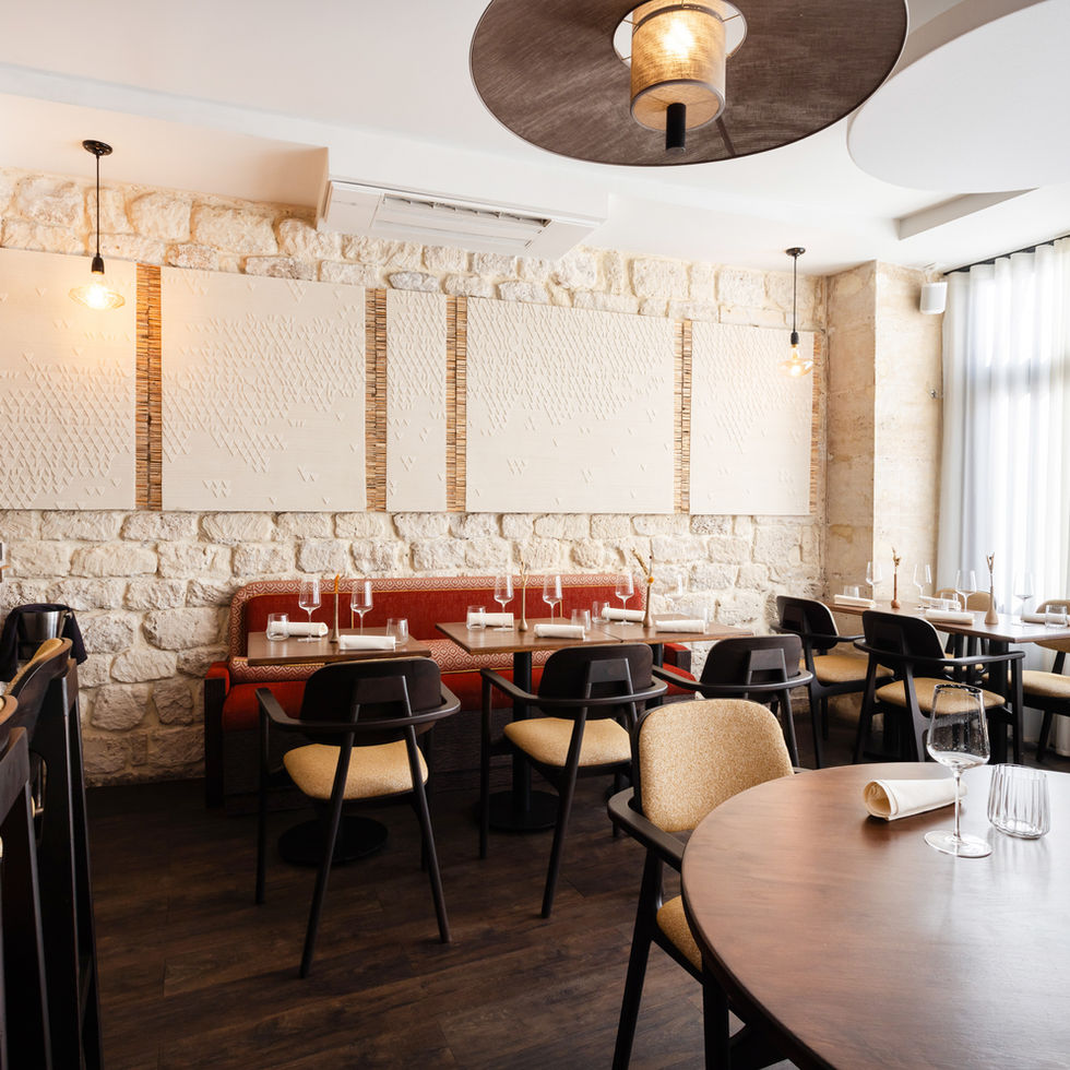 restaurant gastronomique décoration authentique