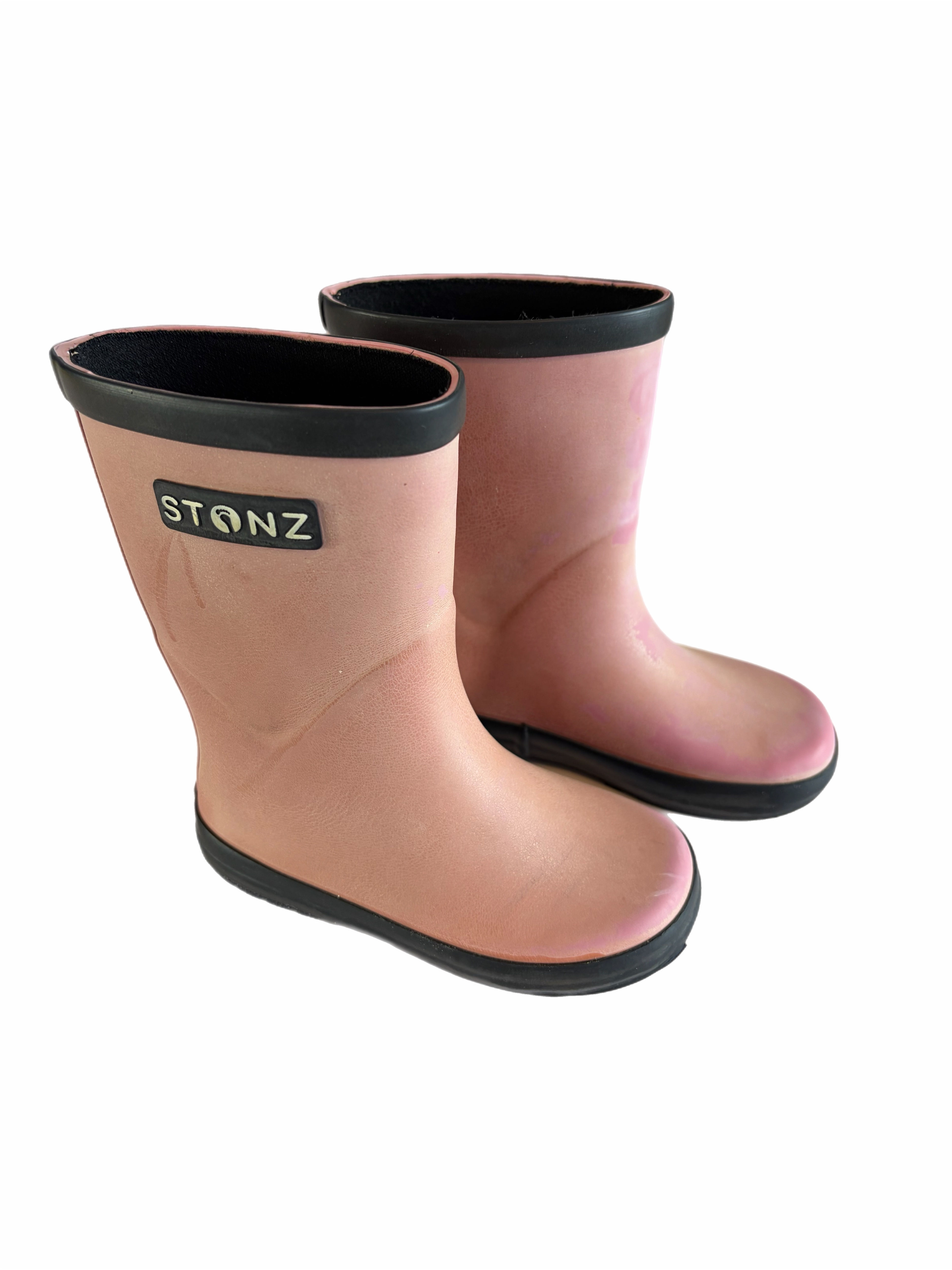 Stonz rubber boots 8c