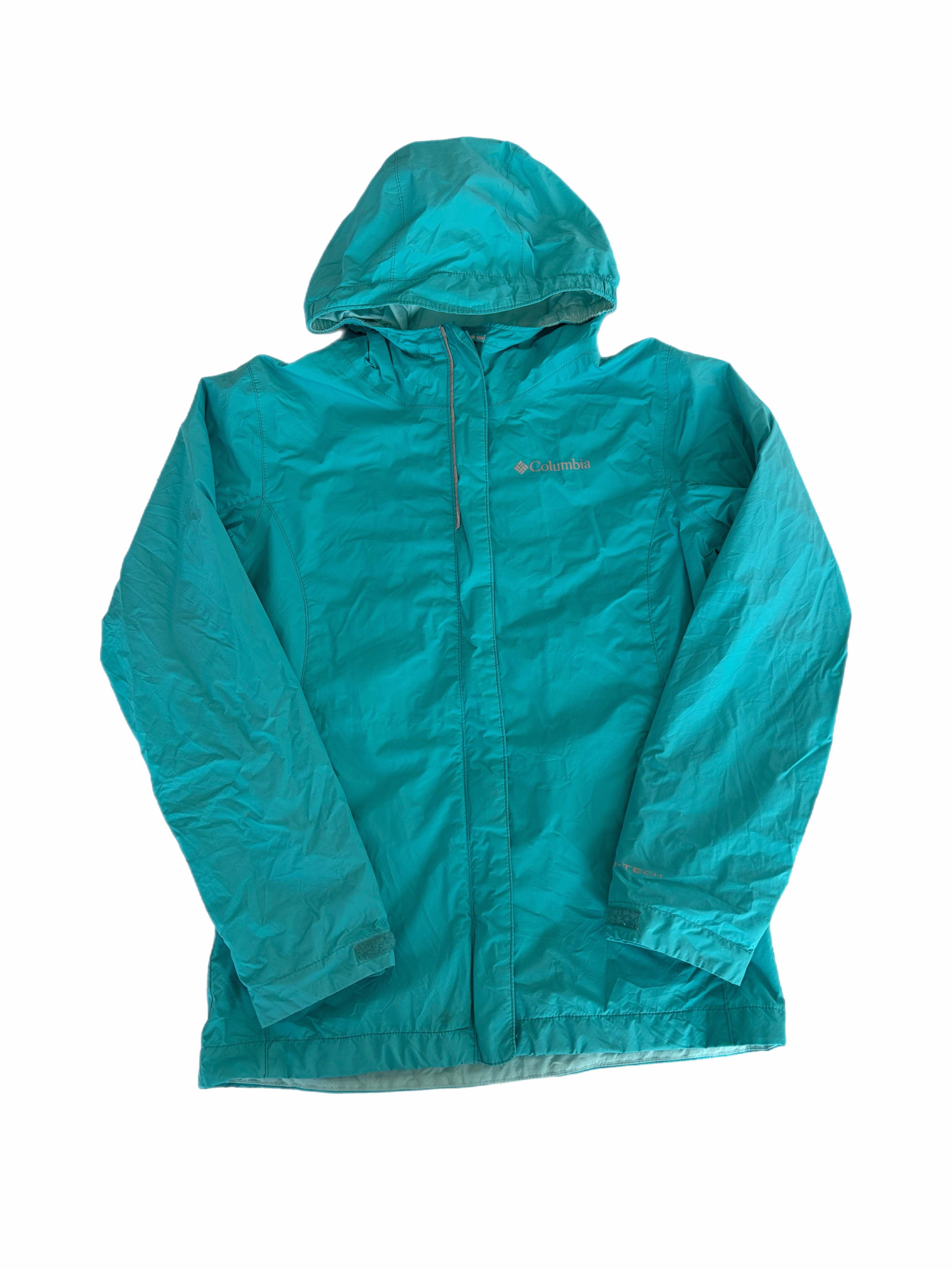 Columbia kids rain coat 10/12Y