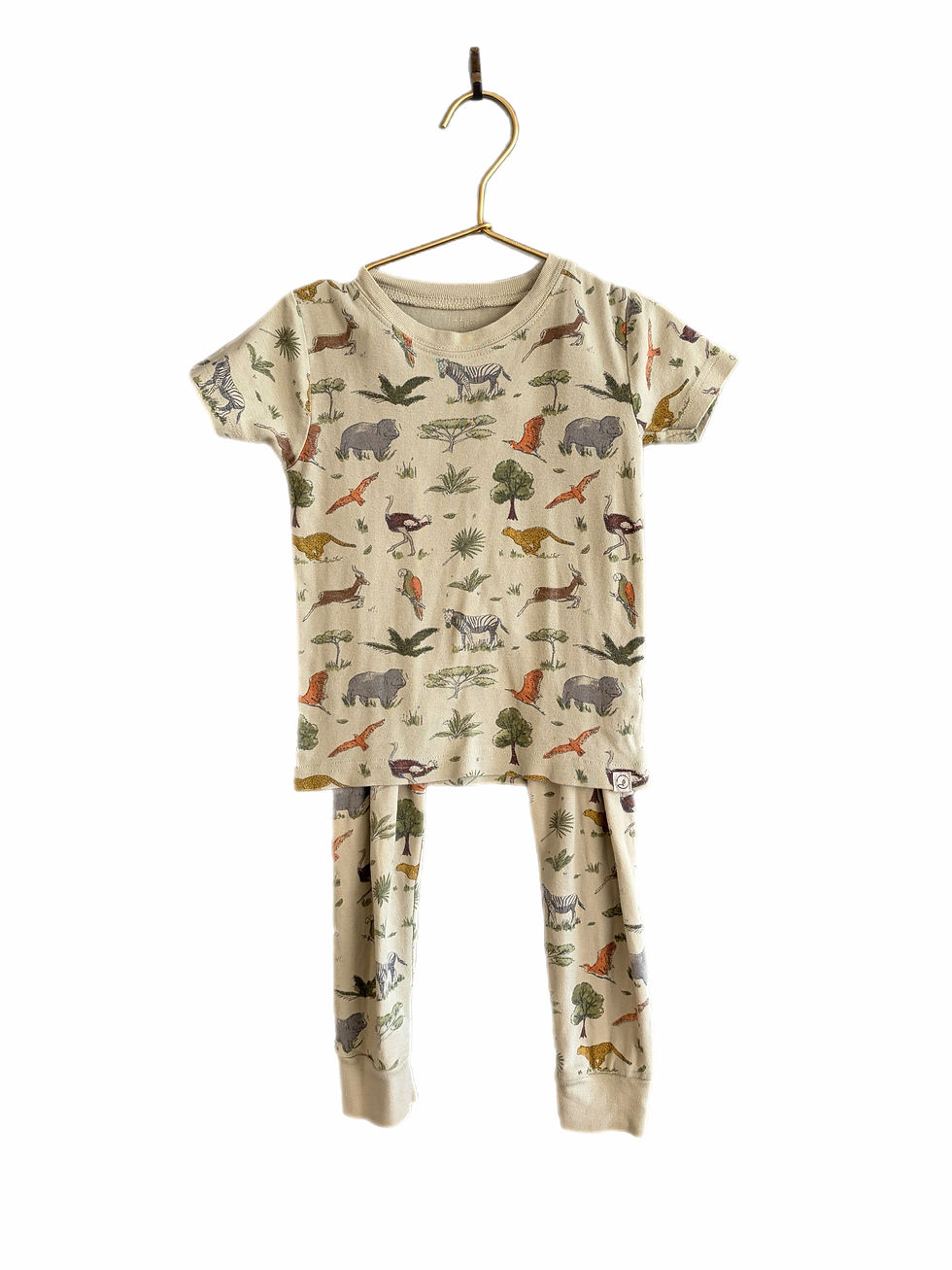 Thumbnail: Little Planet Organic Safari PJ set 4T