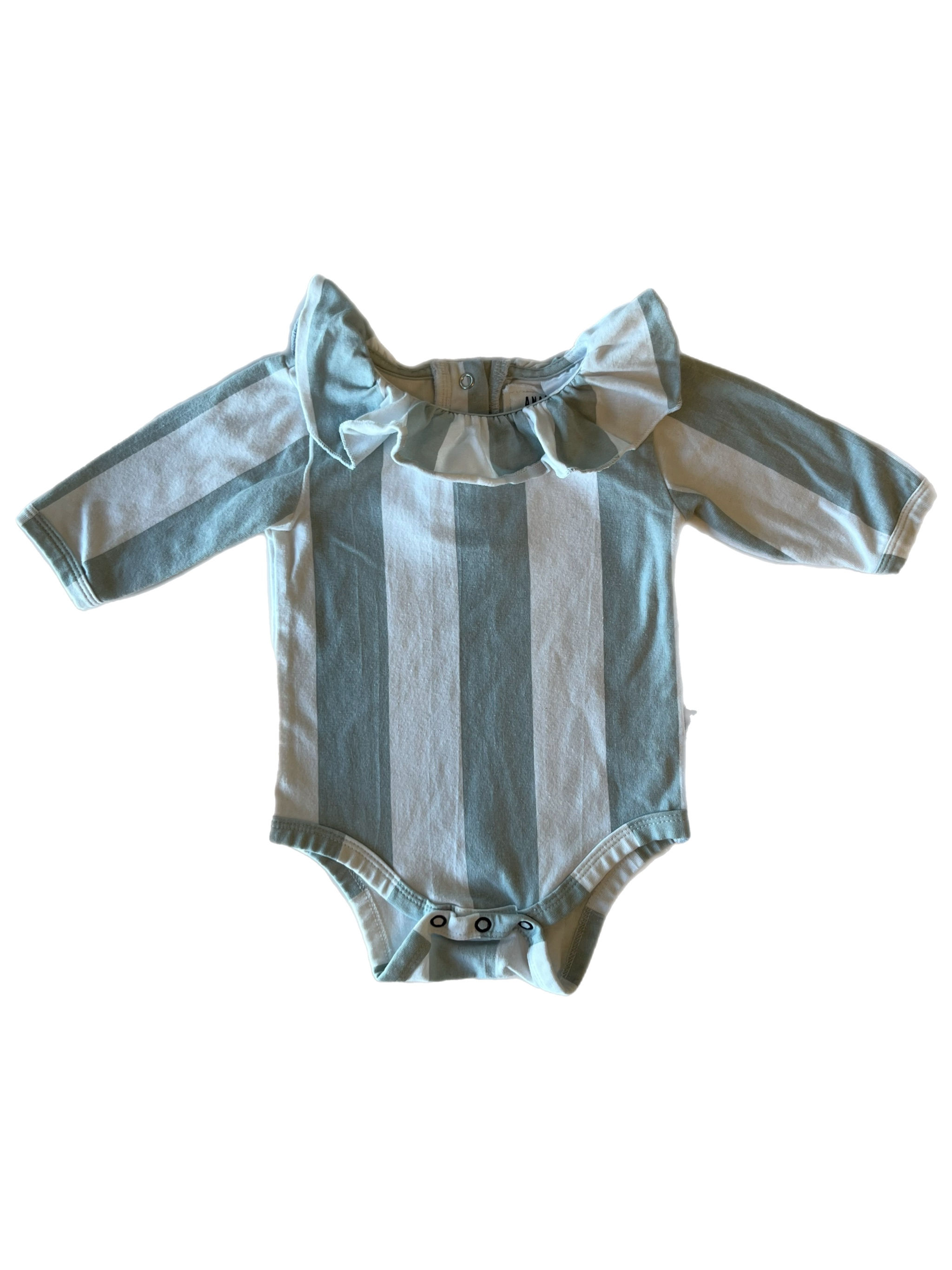 ANARKID stripe bodysuit 3-6m