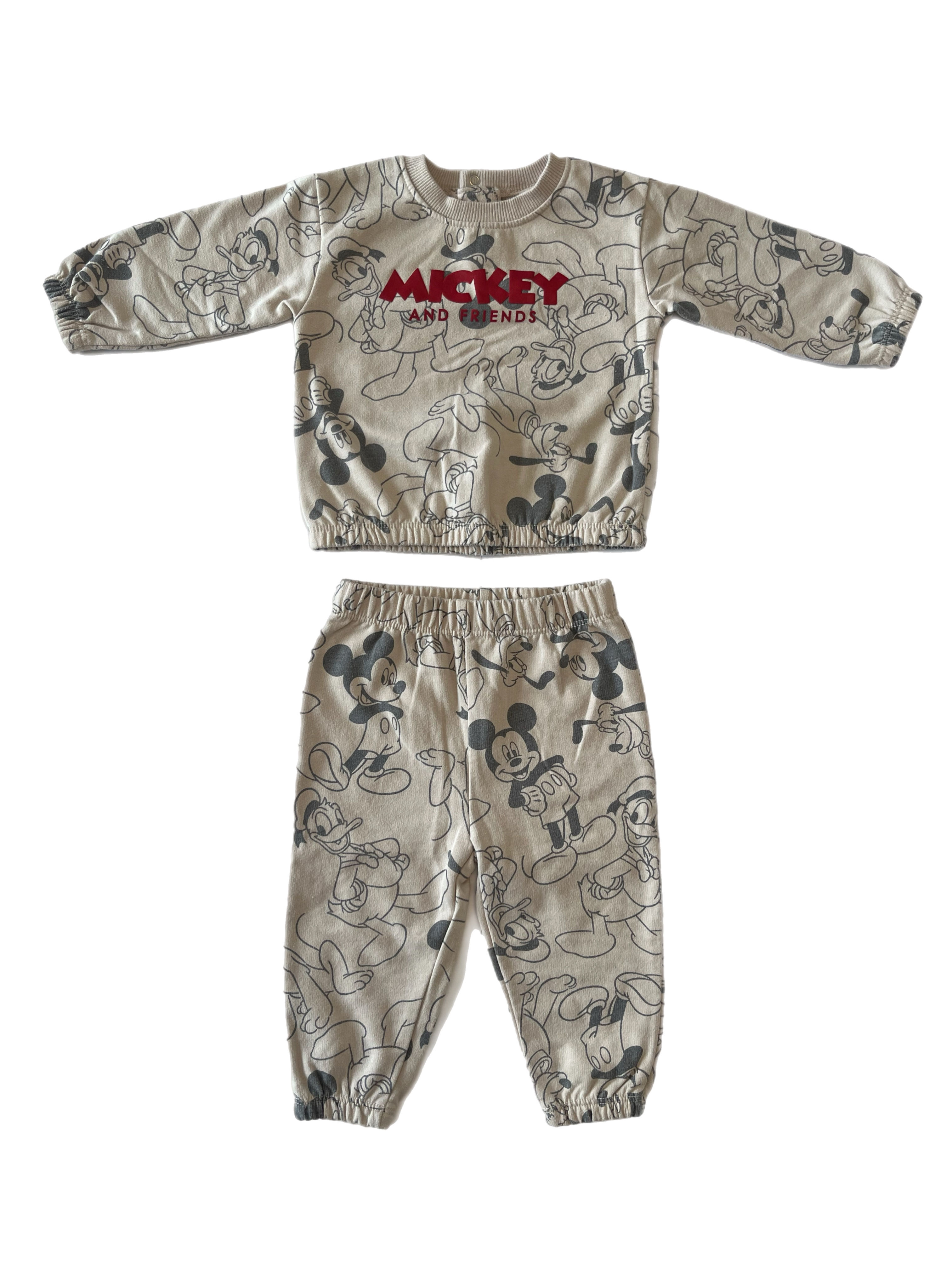 Diney 2 piece mickey set 6-12m