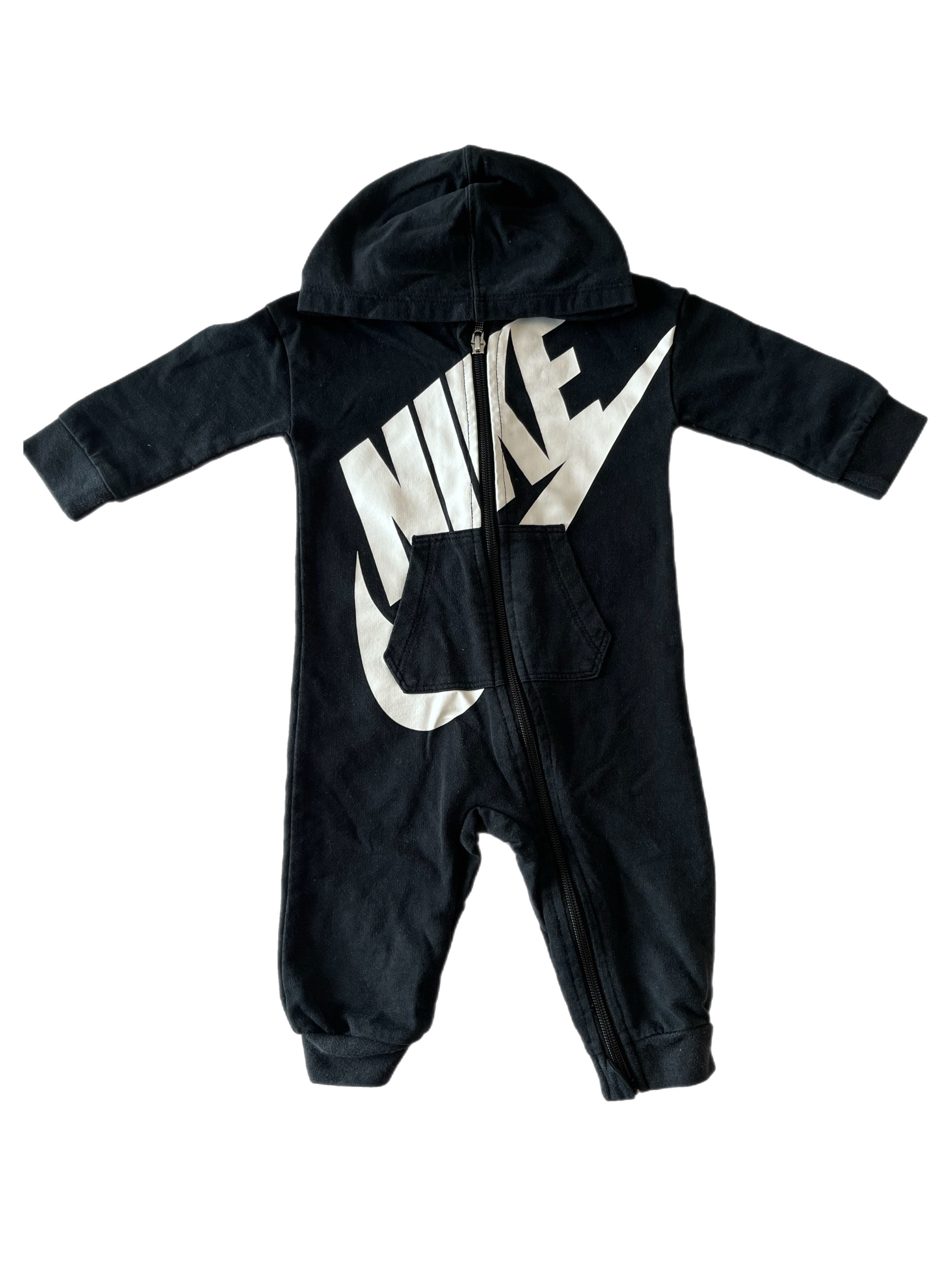 Nike hooded romper 9m
