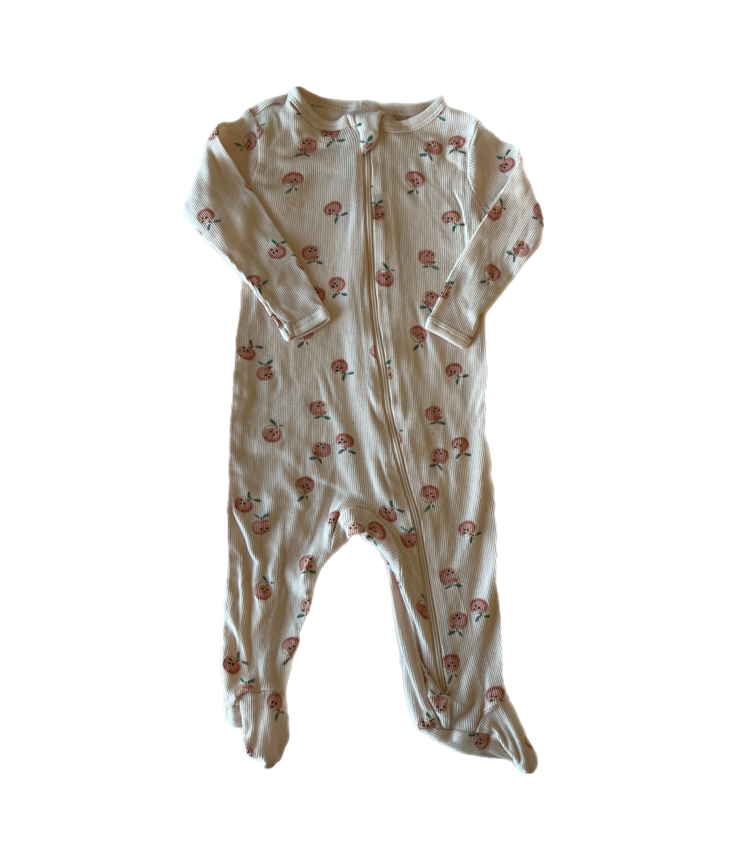 Gerber baby peach sleeper 3-6m *New