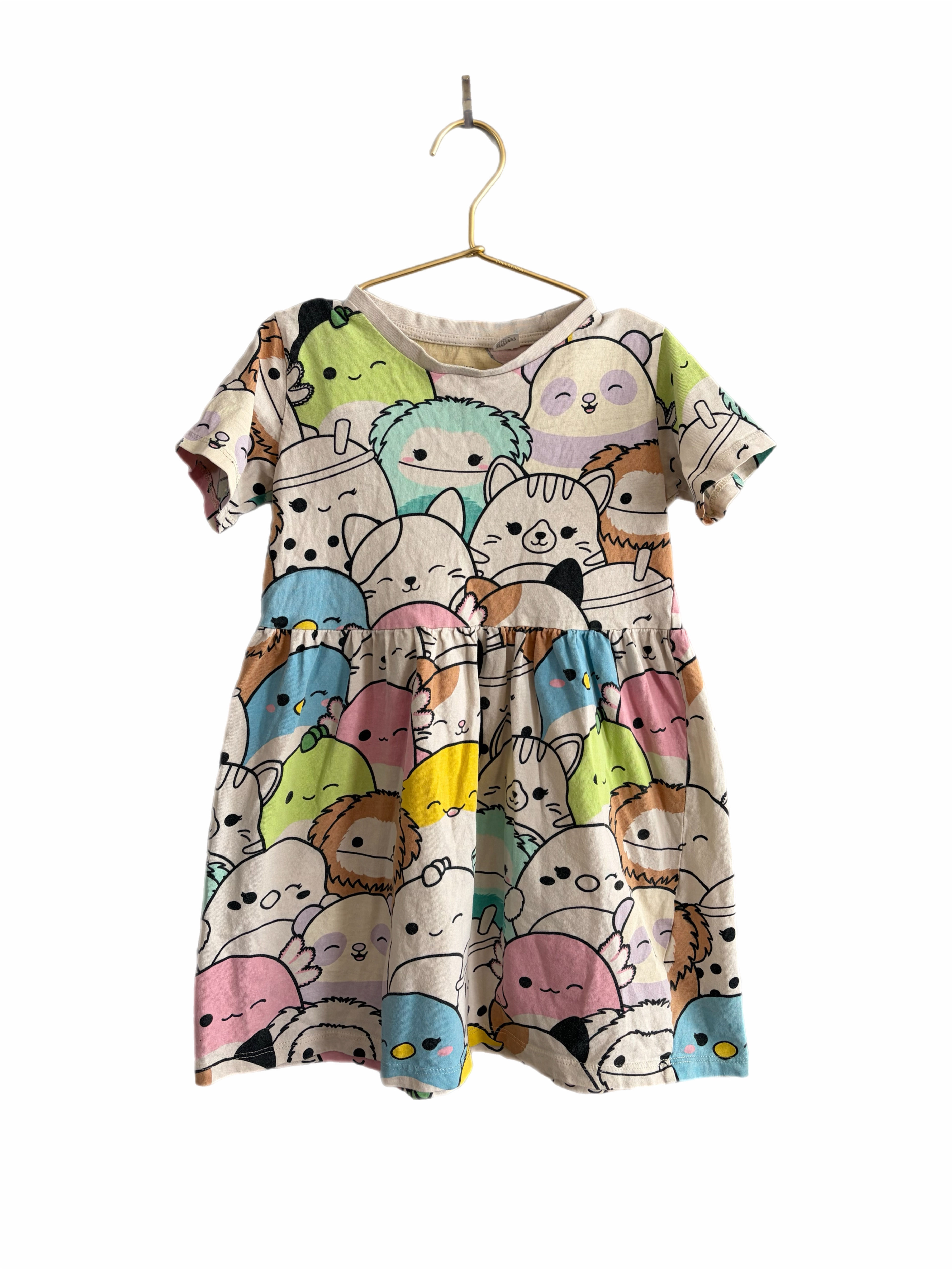 H&M Squishmellow dress 5/6T