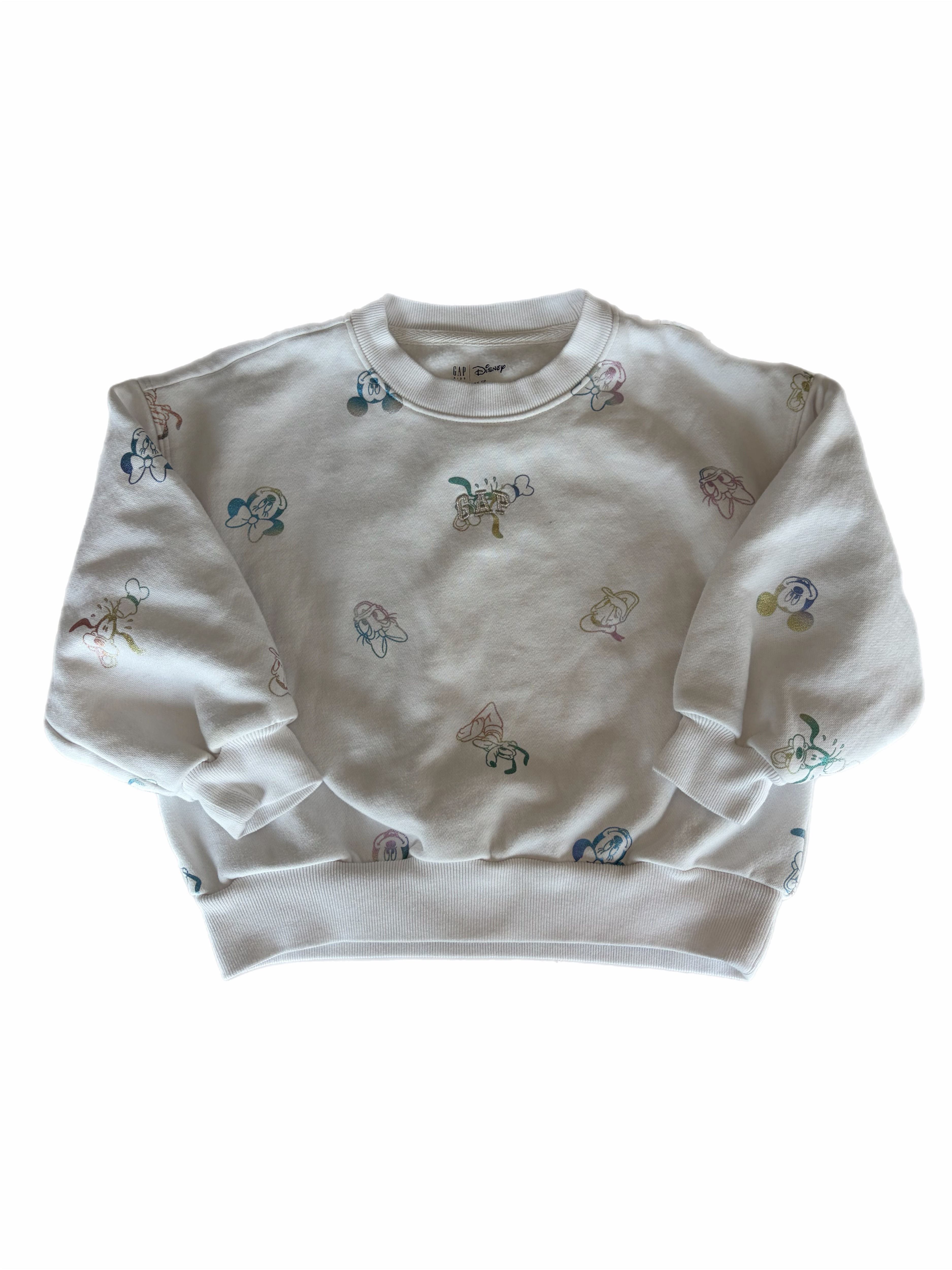 Gap x Disney crewneck 4/5Y