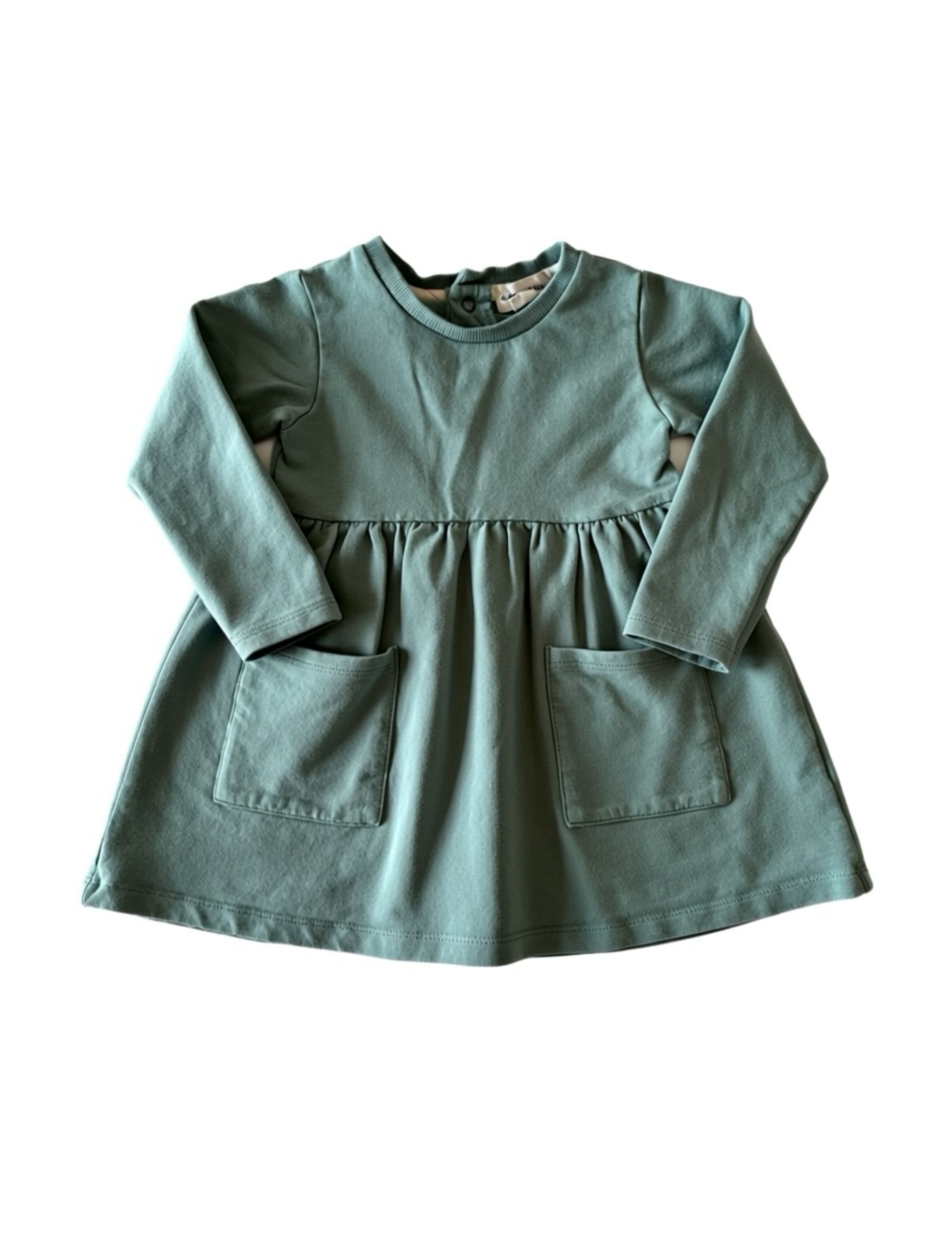 Miles The Label long sleeve pocket dress 18m