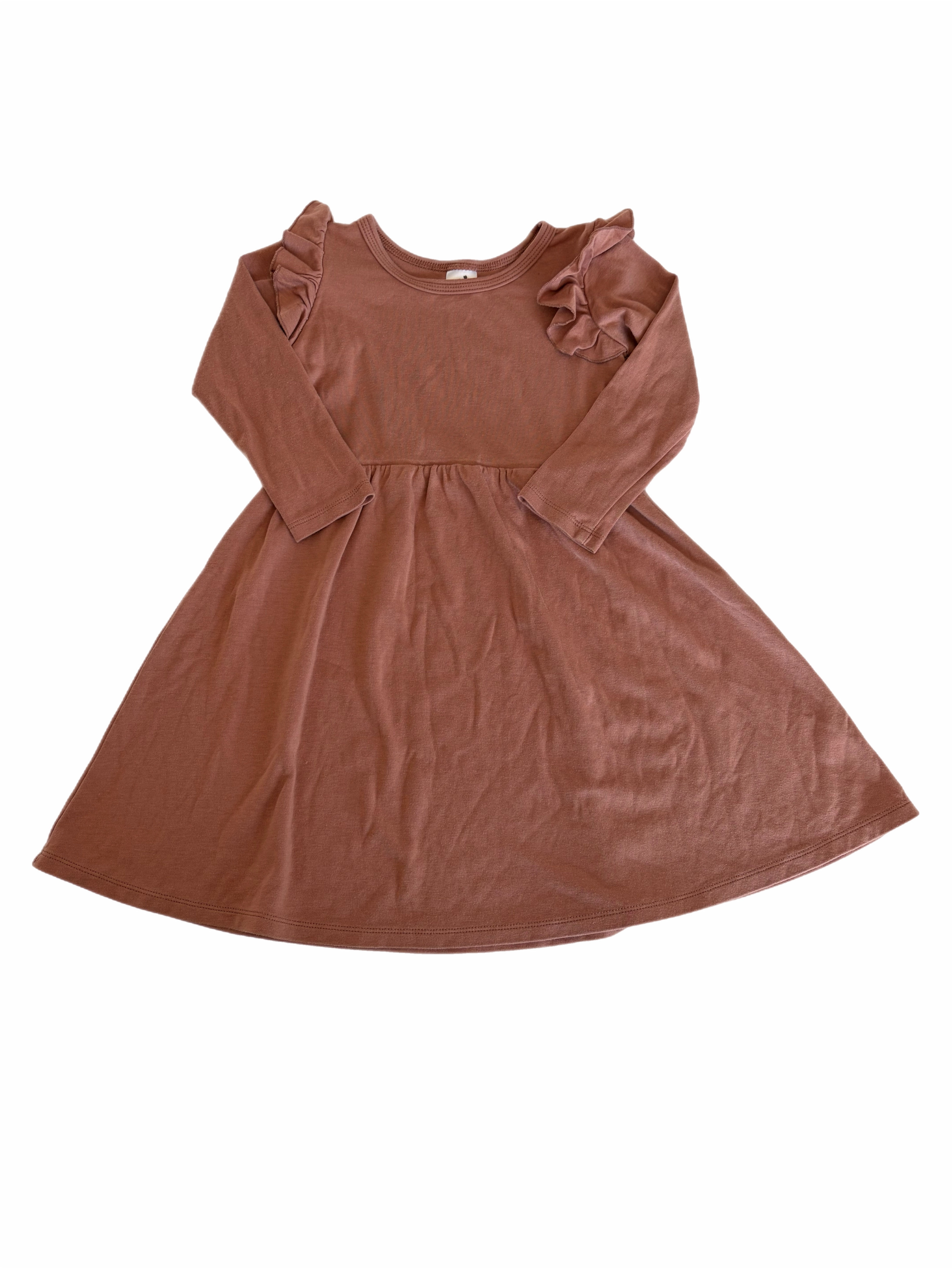 Little & Lively bamboo/cotton dress 3/4T