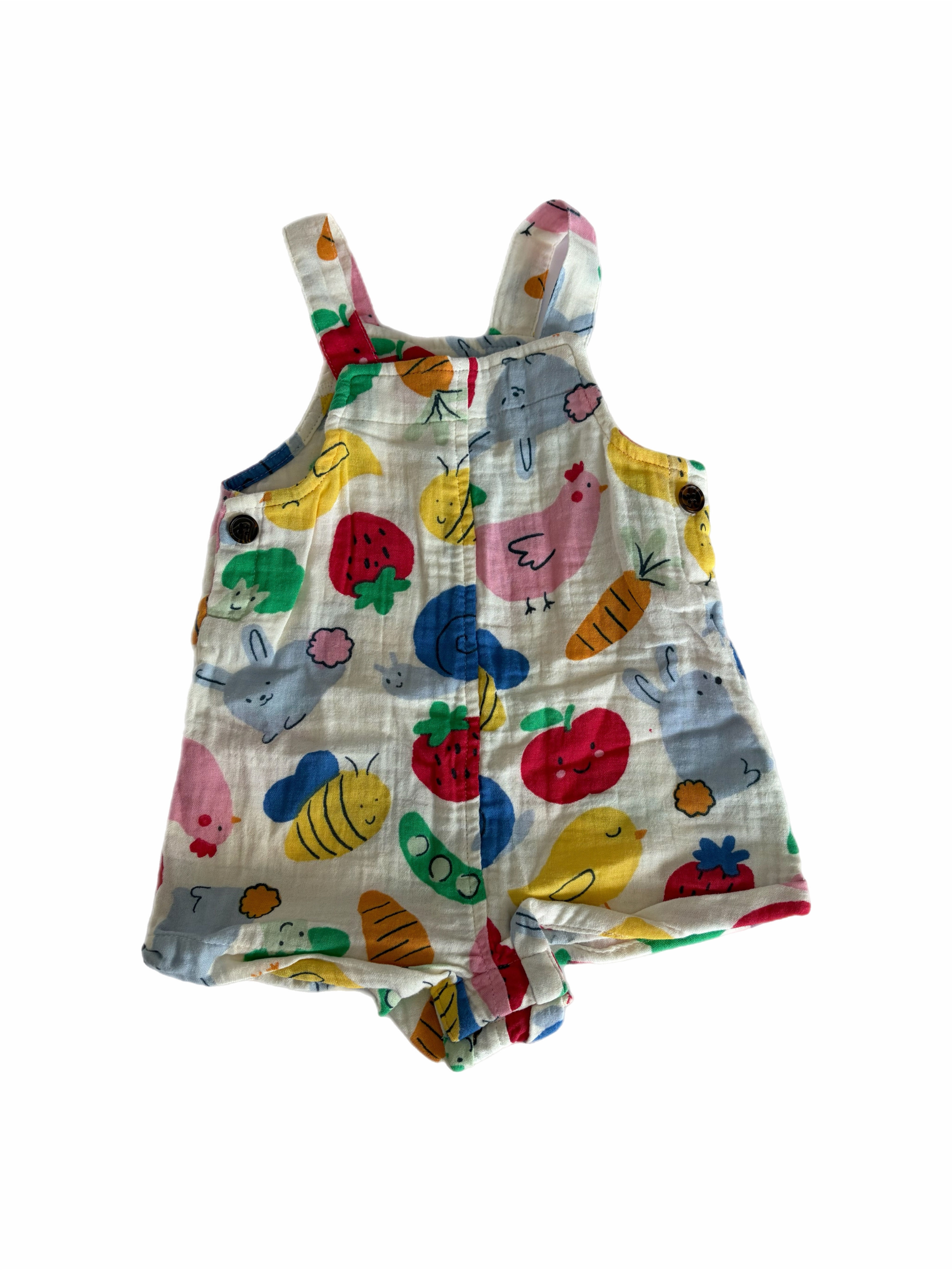 Old Navy muslin romper 6-12m *New